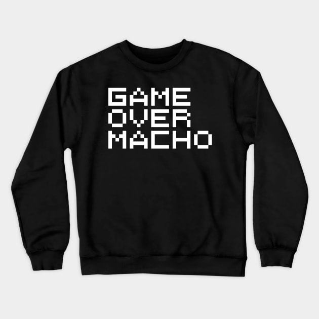 Game Over Male Crewneck Sweatshirt by Creatum